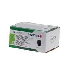 Lexmark 78C20M0 Kırmızı Orjinal Toner - CX622ade / CS421dn