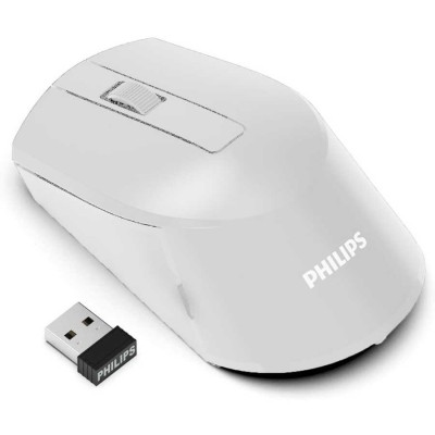 Philips M374 Beyaz 2.4GHz Kablosuz Mouse (SPK7374/00) (T15527) hemen satın al!