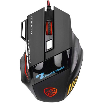 Hytech HY-X7 Gamy Siyah Gaming Oyuncu Mouse Rainbow Led RGB Işıklı (T15987) hemen satın al!