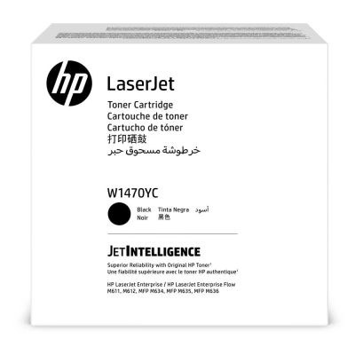 HP W1470YC Siyah Orjinal Toner - M610DN / M612DN / M611X (T16653) hemen satın al!