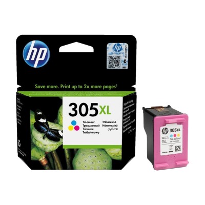 HP 3YM63AE (305XL) Renkli Orjinal Kartuş Yüksek Kapasite - DeskJet 2300 (T17700) hemen satın al!