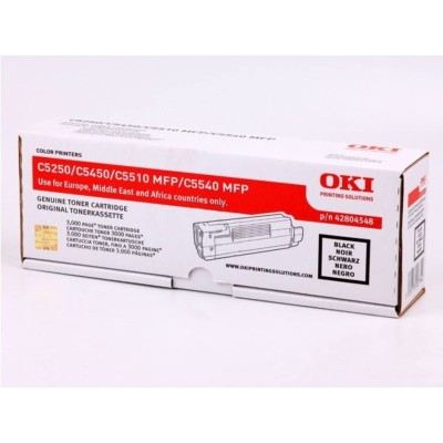 OKI 42804548 Siyah Orjinal Toner - C5250 / C5450 (T17337) hemen satın al!