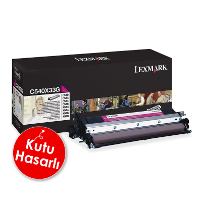 Lexmark C540X33G Kırmızı Orjinal Developer - C540 / C544 (U) (T17531) hemen satın al!