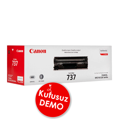 Canon CRG-737 (9435B002) Siyah Demo Toner - MF211 / MF212W / MF216 hemen satın al!