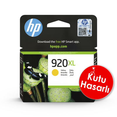 En uygun HP 920XL CD974A Sarı Orjinal Kartuş Yüksek Kapasite HP 6000 6500 C hemen satın al!