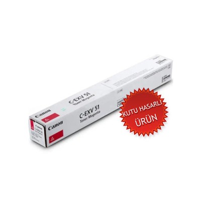 En uygun Canon C EXV51 0481C002 Kırmızı Orjinal Toner IR C5535i IR C5540i hemen satın al!