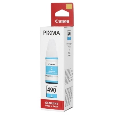 En uygun Canon GI 490C 0664C001 Mavi Orjinal Mürekkep G1400 G2400 T1572 hemen satın al!