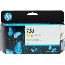 HP 498N7A 738 Sarı Orjinal Kartuş DesignJet T850 T950